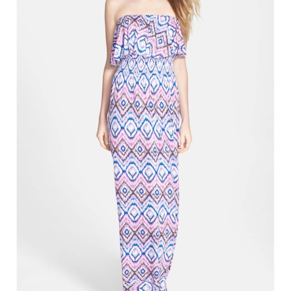 Felicity & Coco Popover Ruffled Maxi